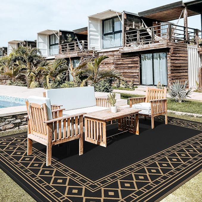 GENIMO Outdoor Rug Waterproof 10'x14' - Image 2