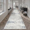 Soalmost Runner Rug 2x10 Washable Non-Slip Hallway Runner Rugs by Soalmost