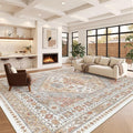 zesthome 12x15 Area Rugs, Large Washable Rug, Ultra-Thin Stain Resistant Rugs by Zesthome