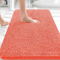 OLANLY Bathroom Rugs 30x20, Extra Soft Absorbent Chenille Bath Rugs, Rubber by OLANLY