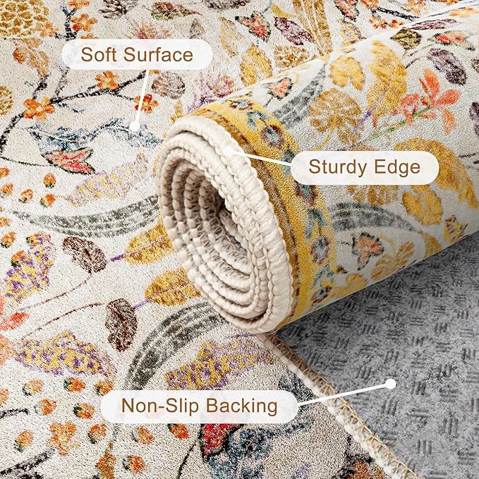 AMTOVO 2.7x8 Runner Entryway Rug - Image 6