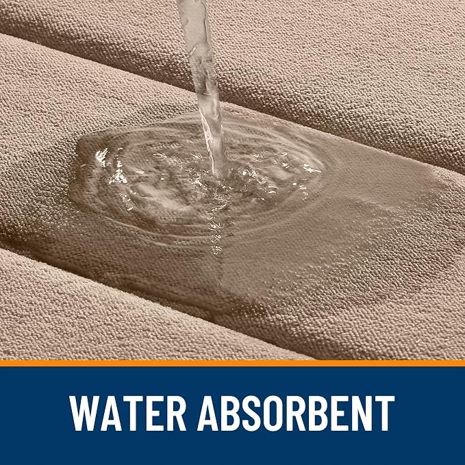 OLANLY Memory Foam Long Bathroom Rugs Runner 70x24, Super Soft Absorbent Bath - Image 4