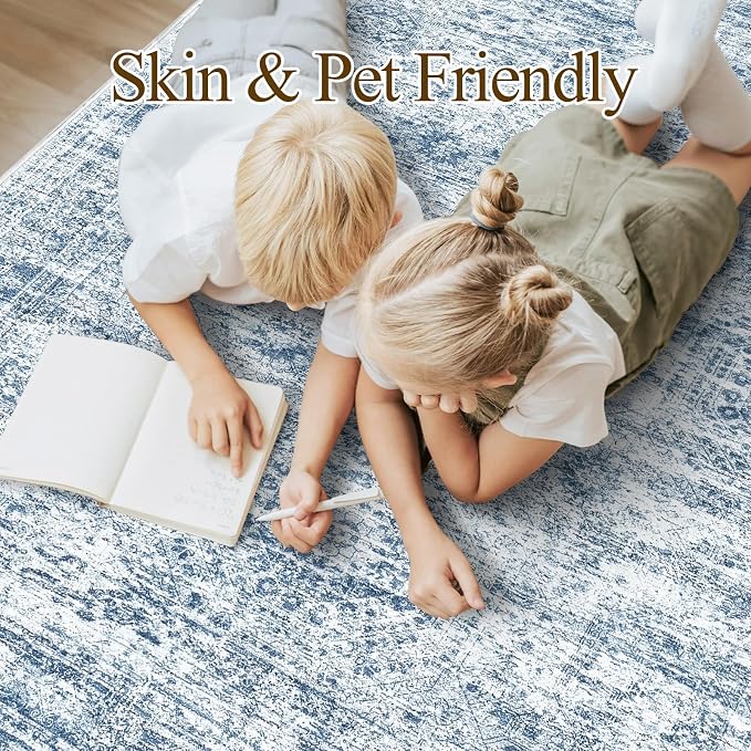 Soalmost Washable Area Rug 8x10, Large Soft Rugs - Image 3