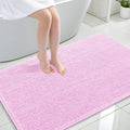OLANLY Large Bathroom Rugs 47x32, Extra Soft Absorbent Chenille Bath Rugs by OLANLY