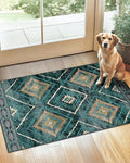 BESTSWEETIE Area Rug 2x3 Rug Machine Washable Non-Slip Low Pile Print Pattern by BESTSWEETIE