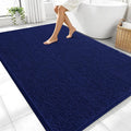 OLANLY Large Bathroom Rugs 70x46, Soft Absorbent Chenille Bath Rugs, Rubber by OLANLY