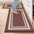 COSY HOMEER Kitchen Rugs Non-Slip 20" x30/20 x48 Inch Thick Polypropylene by COSYHOMEER