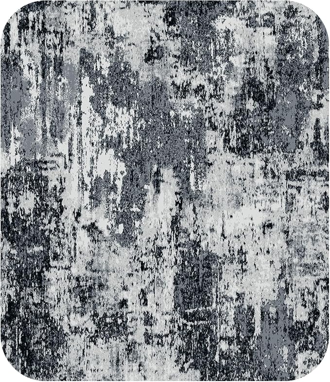 RELEANY Washable Area Rugs 8ft Non-Slip Modern Abstract Soft - Image 8