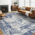 Area Rug Living Room Rugs: 5x7 Washable Large Abstract Modern Soft Stain by LOONGRUG