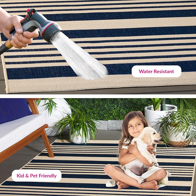 SAFAVIEH Washable Rug Outdoor Courtyard Collection - Image 11