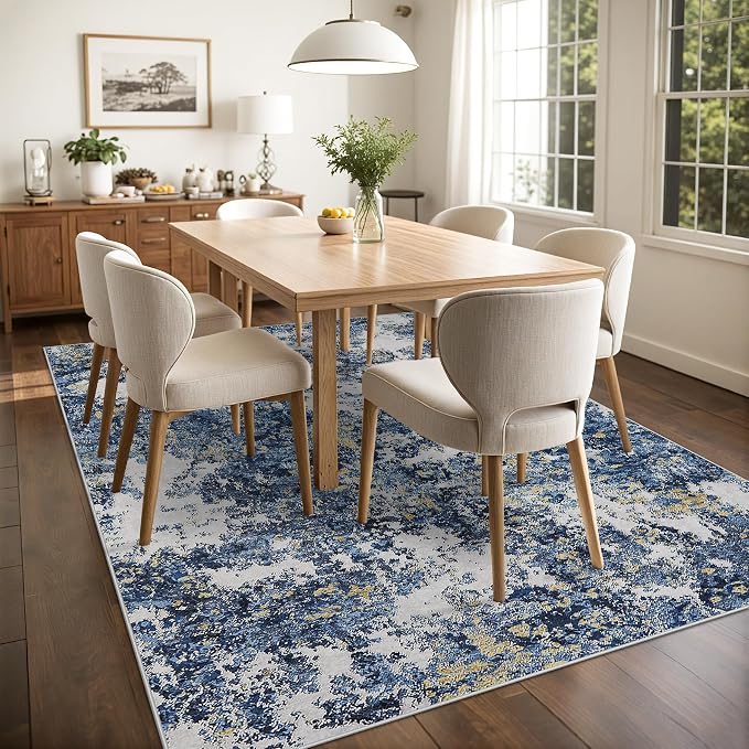 10x14 Area Rugs Living Room Rugs: Large Washable Rug - Image 4