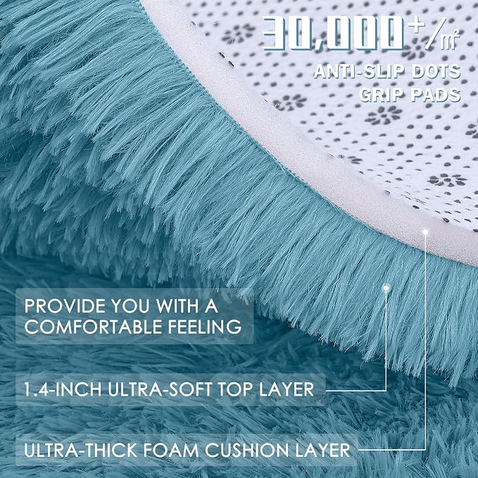 OLANLY 8x10 Machine Washable Large Area Rugs - Image 8