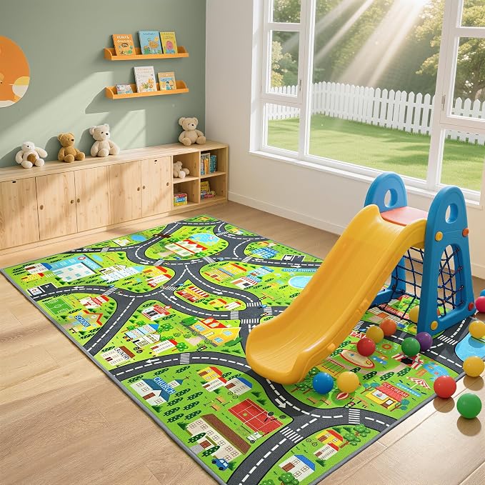 Community Helpers Play Rug – Educational Kids Carpets - Image 4