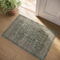 Boho Washable Kitcheh Rug for Entryway: Door Mat Indoor Entrance 2x3 Small by palohom