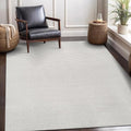 CAMILSON Easy Jute Rug 5x7, Indoor Outdoor Off-White Farmhouse Area Rugs by CAMILSONIndoorOutdoorAreaRugs
