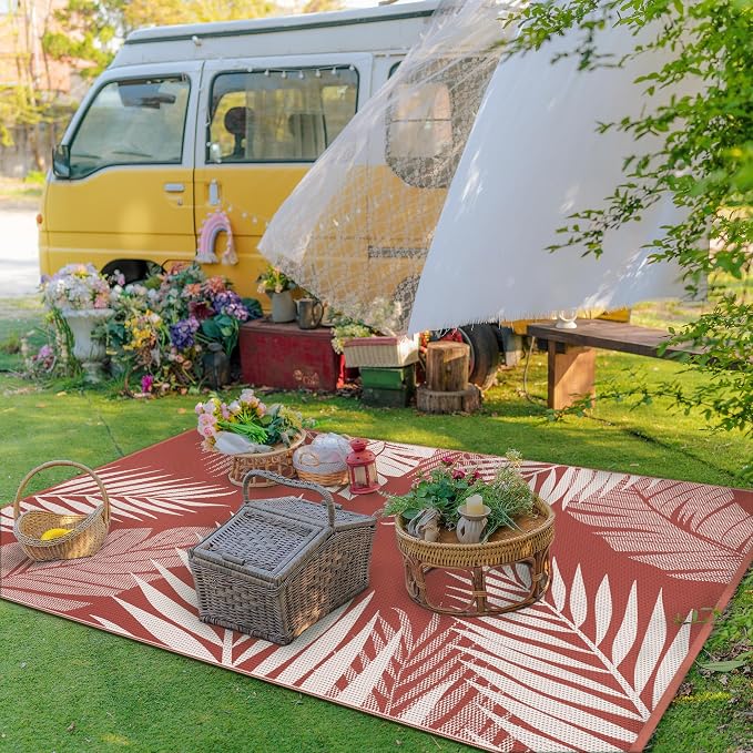 GENIMO Outdoor Rug 6' x 9' Waterproof - Image 3