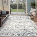 Soalmost 6x9 Area Rug for Living Room Washable 6x9 Non-Slip Modern Rugs for by Soalmost