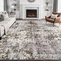 DMOYEST 8x10 Area Rug for Living Room, Washable & Non Slip Large Indoor Carpet by DMOYEST
