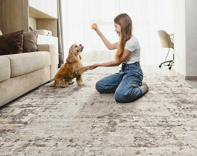 UERMEI 6x9 Area Rug Living Room Rugs - Image 4