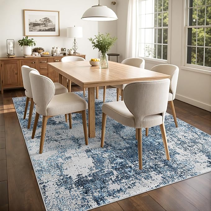 Area Rug 9x12 Living Room: Large Washable Rug - Image 5