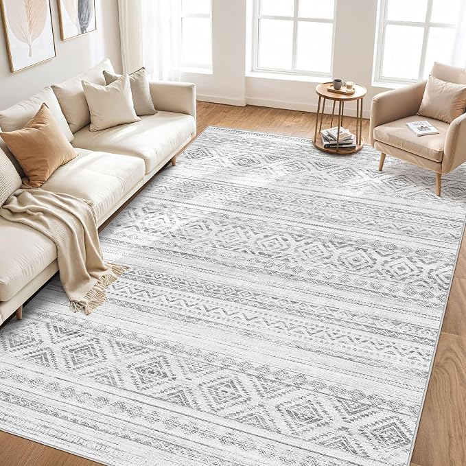 cotiled 6x9 Area Rugs Living Room Rug: Washable Boho Rugs - Image 6