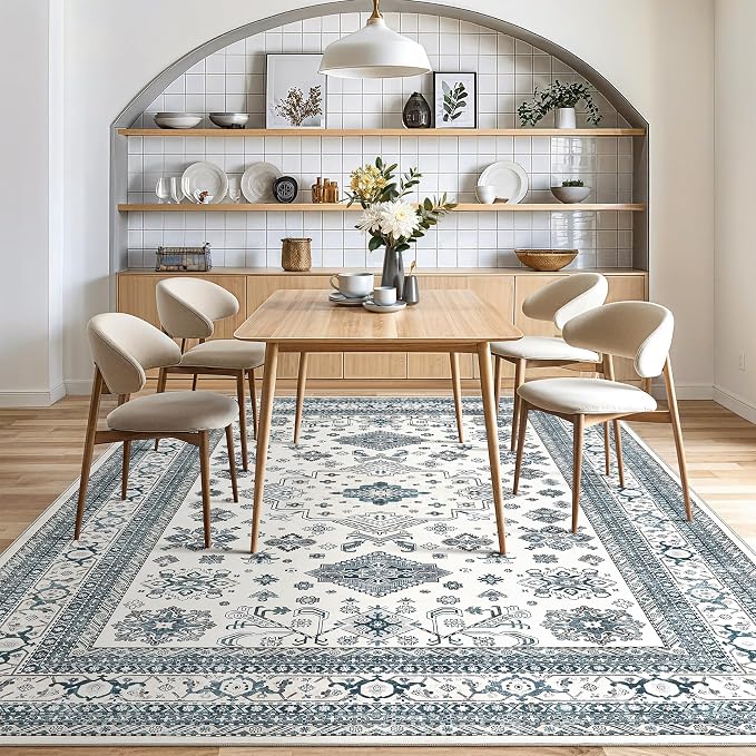 Vintage Living Room Area Rug 6x9 - Image 7