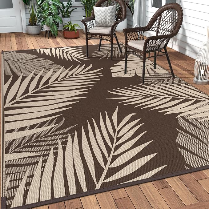 GENIMO Outdoor Rug 10' x 14' Waterproof by GENIMO