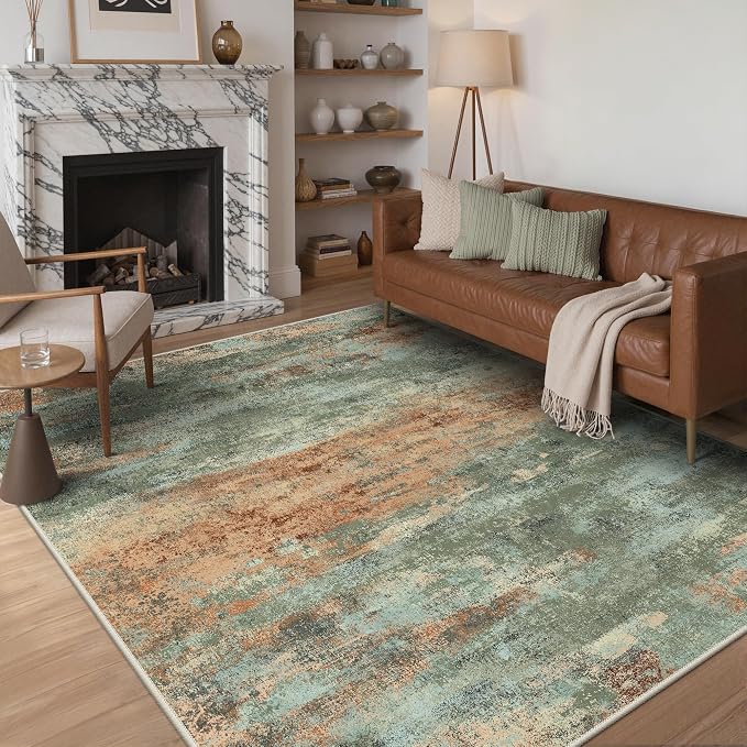 BEIMO Area Rugs 8x10 for Living Room Bedroom, Modern Abstract Machine Washable by BEIMO