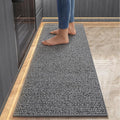 Kitchen Runner Rugs and Mat Non Slip Washable, Super Absorbent Long Kitchen Mats by QiCaiJia