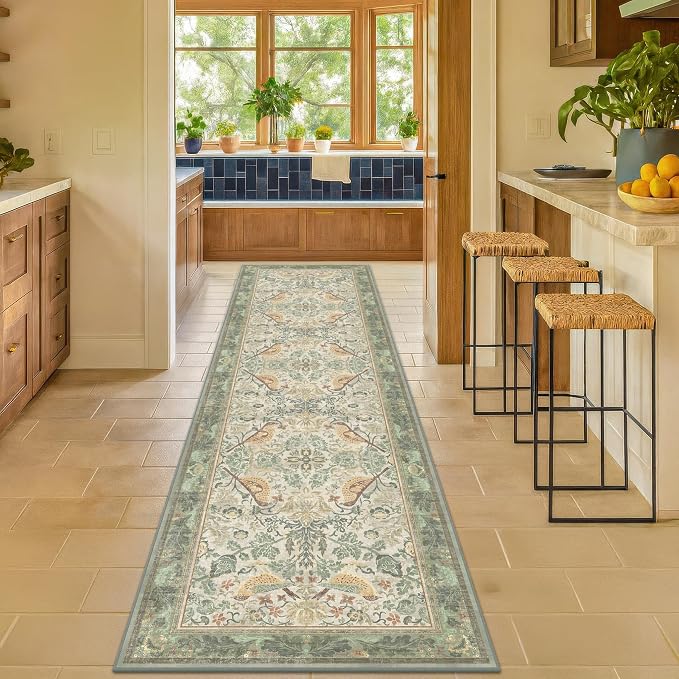 Vintage Runner Rugs for Hallways by HazoHaus