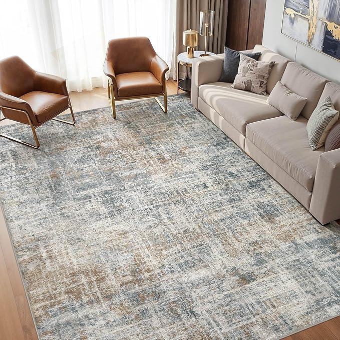 cotiled Washable 6x9 Area Rug for Living Room by COTILED