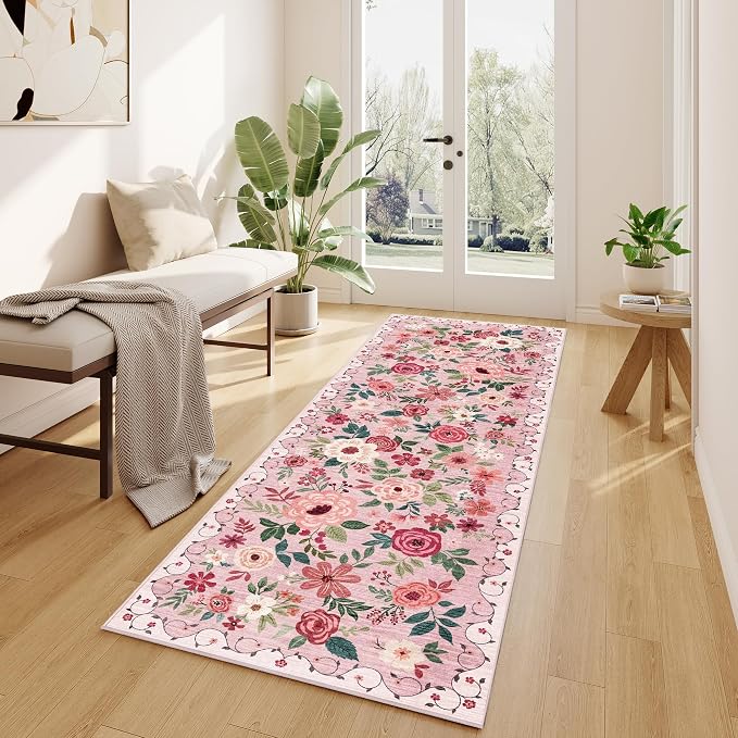 DUKINO 2.6x8 Kitchen Runner Rug - Image 5