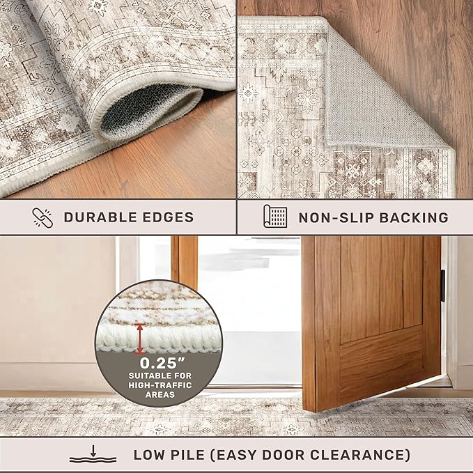 Hazo Haus Washable 3x20 Extra Long Runner Rug - Image 4