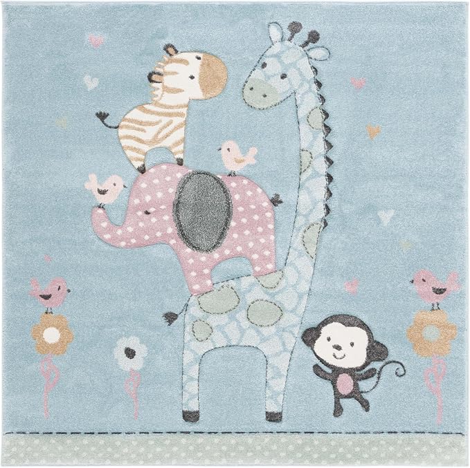 SAFAVIEH Carousel Kids Collection Area Rug by Unknown