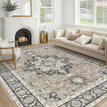 Vintage Living Room Area Rug 10x14 by COTILED