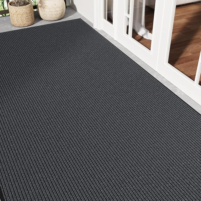 Large Commercial Door Mat, Low Profile Easy Clean Welcome Mat Indoor Outdoor by EZ2LIVE