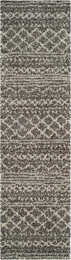 SAFAVIEH Arizona Shag Collection Runner Rug - Image 2