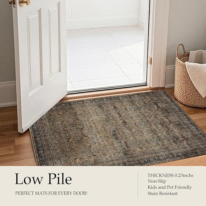 Ruaruarug Washable Area Rug 4x6 - Image 8