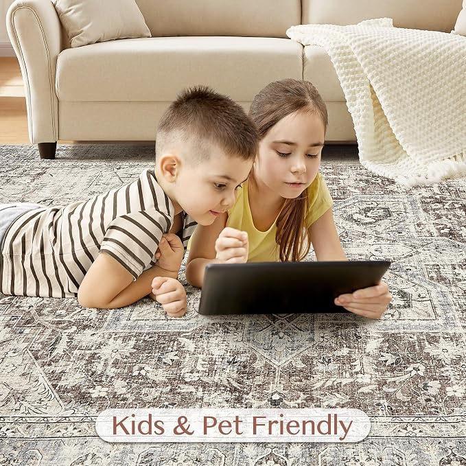 Tortania Area Rug Living Room Rugs - Image 9