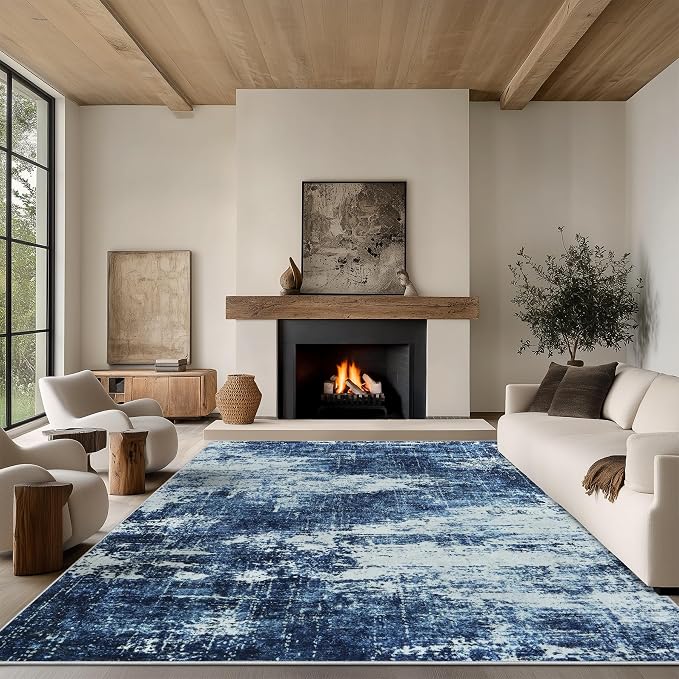 5x7 Area Rug Living Room Rugs by CarpetAddColortoYourLife