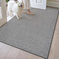DEXI Ultra Thin Door Mat Indoor Entrance 32x48, Non Slip Rubber Backed Entryway by DEXI