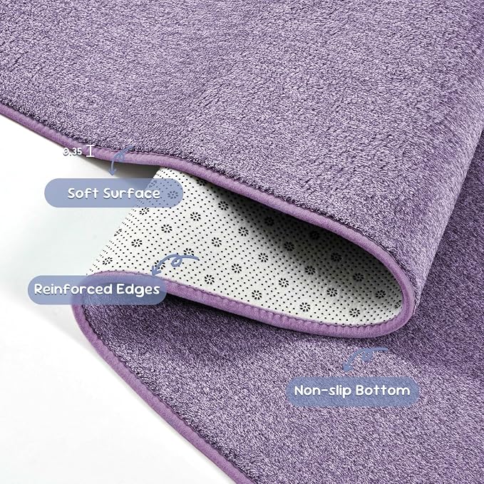 Pettop 4x6 Light Purple Area Rugs - Image 7