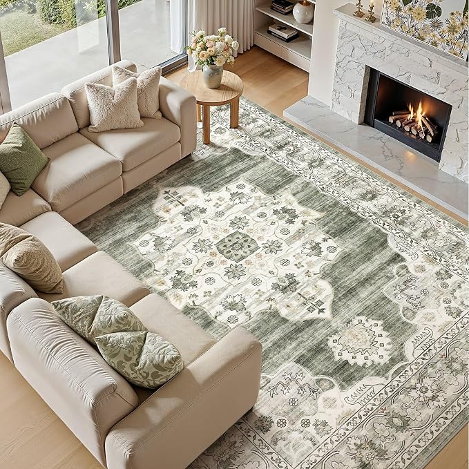 10x14 Washable Area Rug - Image 5