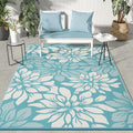 GENIMO Outdoor Rug Waterproof for Patio Decor, Large Area Rugs Mats for RV by GENIMO