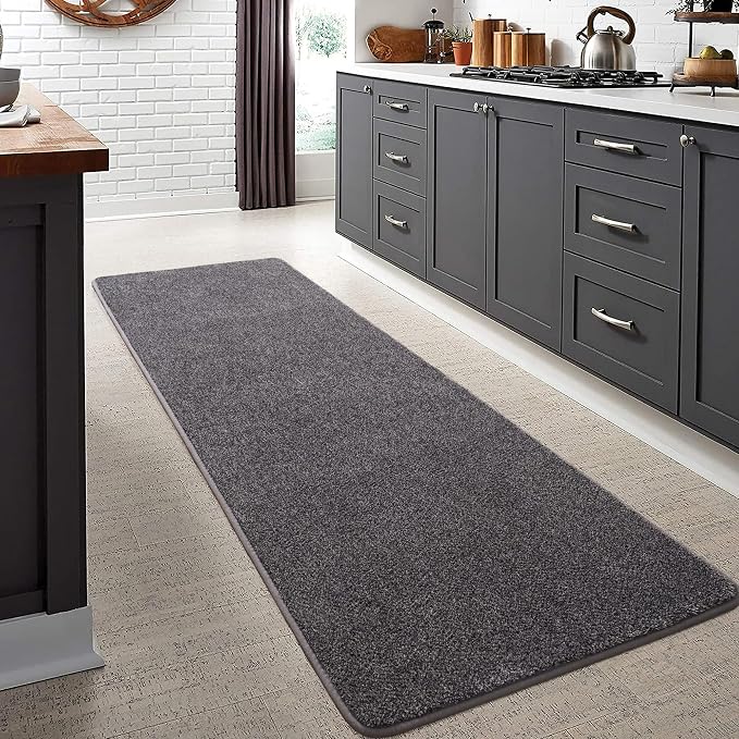 Keeko 2x8 Area Rugs for Living Room, Soft Modern Memory Foam Bedroom Rug - Image 3