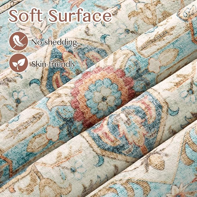 Tortania Area Rug Living Room Rugs - Image 4