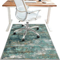 36"x48" Office Chair Mat for Hardwood Tile Floor, Under Desk Carpet Protector by BESBLEE