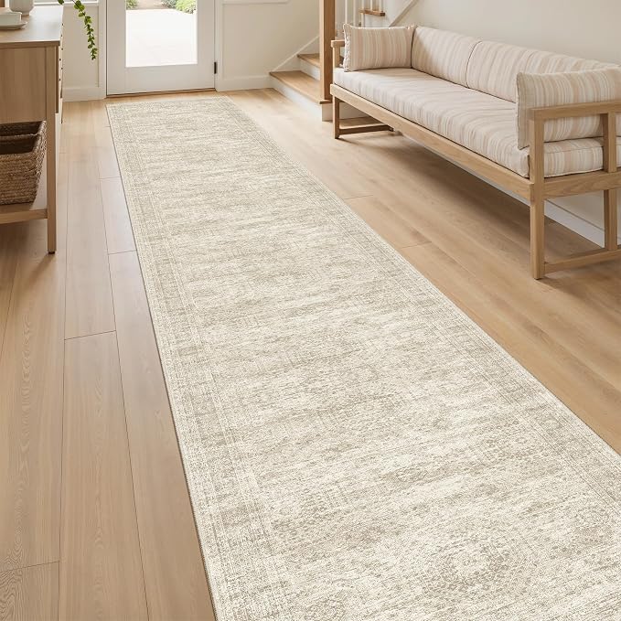 Soalmost Runner Rug 2x12 Washable Non-Slip Hallway Runner Rugs - Image 3