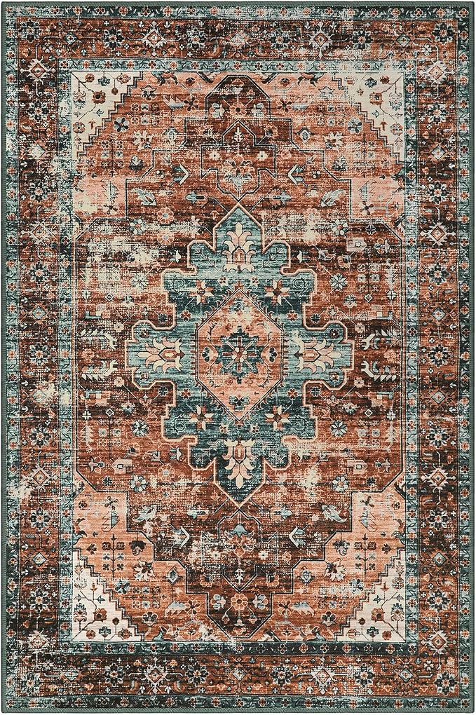 Moynesa Ultra-Thin Washable 10x14 Area Rugs - Image 8