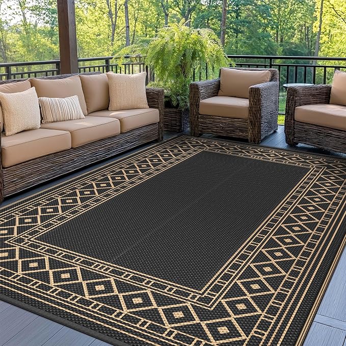 GENIMO Outdoor Rug 5'x8' Waterproof by GENIMO